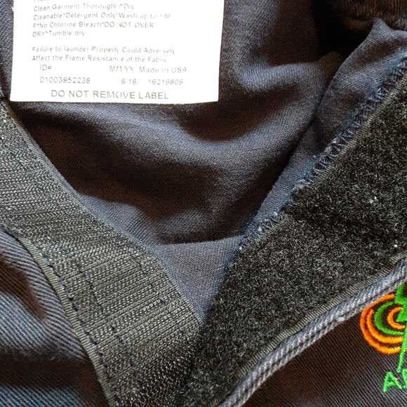 OEL Arc Flash Wear 12 CAL CM2 Navy Blue Electrician Safety Work Wear Coverall 2X - Picture 16 of 16